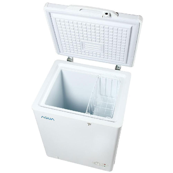 Aqua Kulkas Chest Freezer Cold Chain W Series 100 L - AQF100W | AQF-100(W)